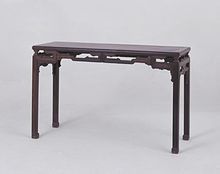 清紅木雲紋長桌 清紅木雲紋長桌