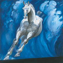 神馬浮雲藍色系列