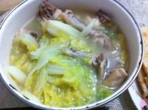 雞湯白菜 雞湯白菜