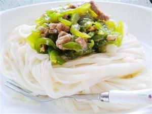 青椒肉絲麵 青椒肉絲麵