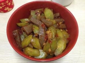 萵筍麻辣雞 萵筍麻辣雞