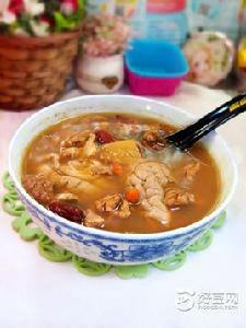 核桃瘦肉燉豬腦