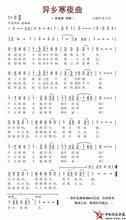 異鄉寒夜曲 異鄉寒夜曲