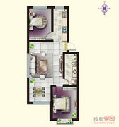 華清苑一期1號樓A戶型