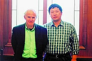 《科學探索》 呂長宏社長與諾貝爾獎獲得者哈羅爾德-克羅拉教授