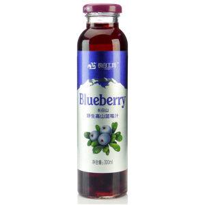 長白工坊藍莓果汁