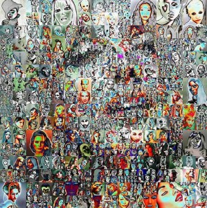 令人驚嘆不已的馬賽克藝術——瑪麗蓮·夢露