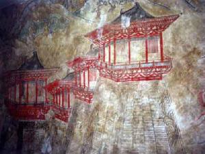 唐&middot;懿德太子墓壁畫