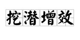 挖潛增效 挖潛增效