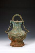 東漢活鏈提梁銅壺 東漢活鏈提梁銅壺