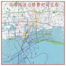 沿海高速支線——遷曹高速一期工程規劃圖