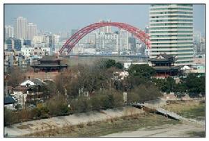 漢陽城位於長江與漢水合流處