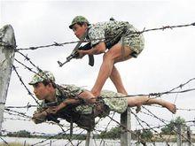 訓練中的越南特工部隊