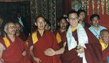 法王與第11世班禪攜手探討佛教的健康發展