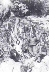 張學良與趙一荻在浙江奉化溪口剪岩合影