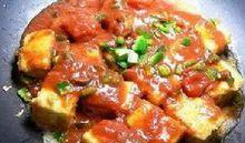 番茄醬豆腐