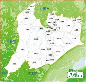 （圖）八德市行政區