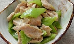 青椒雞片 青椒雞片