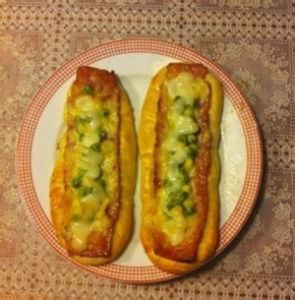 蔬菜培根麵包 蔬菜培根麵包