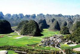 海子峰林景區 海子峰林景區