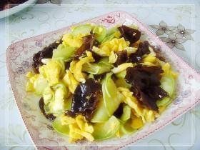 木耳雞蛋炒西葫蘆 木耳雞蛋炒西葫蘆