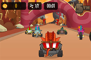 小鋸鱷卡丁車競賽