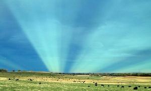 1. 出現於美國科羅拉多州博爾德市上空的反曙暮輝本圖中的景象是出現於美國科羅拉多州博爾德市上空的反曙暮輝。這張特別明亮、震撼的圖片於2001年拍攝於一輛正在行駛的汽車中。