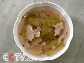 茶香肉片榨菜湯 茶香肉片榨菜湯