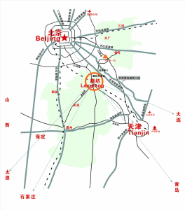 廊坊市地理位置