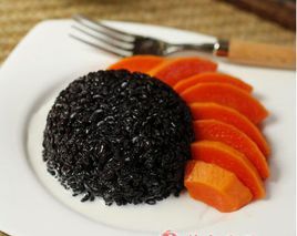 黑香米椰漿水果飯 黑香米椰漿水果飯