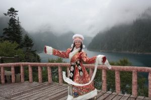 美麗的九寨姑娘