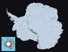 南極衛星實拍地圖