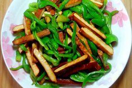 尖椒炒豆乾 尖椒炒豆乾