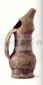 獸形灰陶盉 獸形灰陶盉