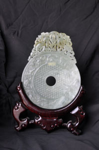 東漢宜子孫玉璧 東漢宜子孫玉璧