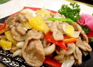 滑炒鵝片 滑炒鵝片