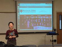 趙聰在哈佛大學的講座
