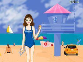 沙灘泳裝美眉 沙灘泳裝美眉
