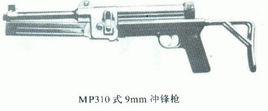 瑞士SIGMP310式9mm衝鋒鎗 瑞士SIGMP310式9mm衝鋒鎗