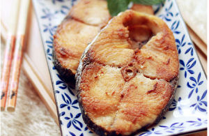香煎馬鮫魚
