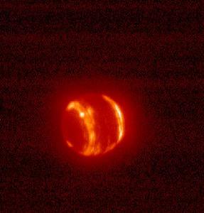 紅外線下的海王星