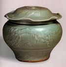 貼花龍鳳紋蓋罐 貼花龍鳳紋蓋罐