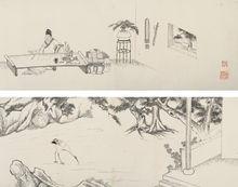 施之涵<歸玄恭譜曲圖>）