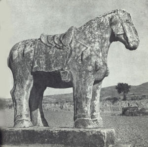 （圖）唐定陵鞍馬