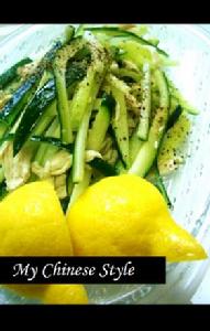 清香檸檬雞絲黃瓜 清香檸檬雞絲黃瓜