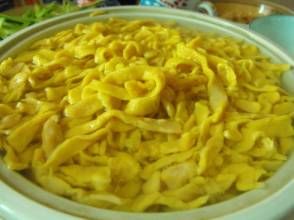 南瓜雞絲麵 南瓜雞絲麵