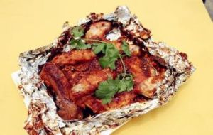 龍眼紙包雞 龍眼紙包雞