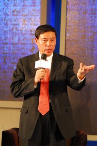 攝於2011年11月26日第一財經年會&middot;年度金融書籍論壇