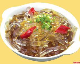 雞毛菜涼粉 雞毛菜涼粉