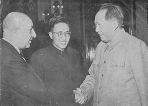 達烏德訪華，受到毛澤東主席的接見